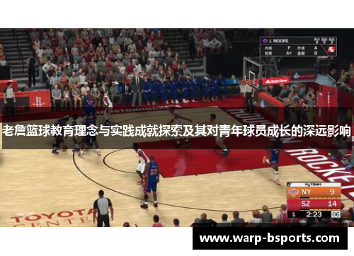 老詹篮球教育理念与实践成就探索及其对青年球员成长的深远影响